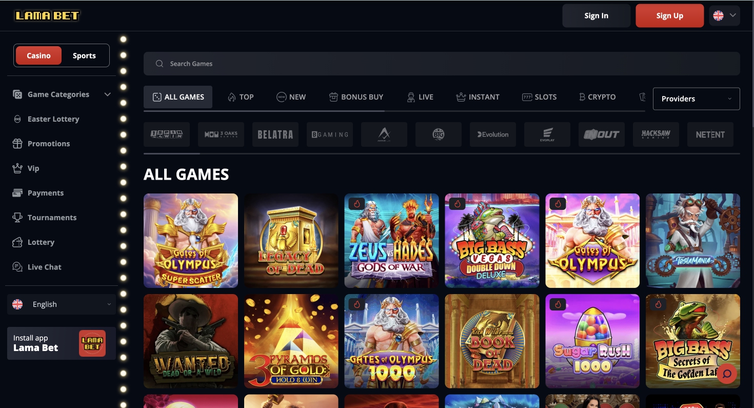 Lamabet Casino